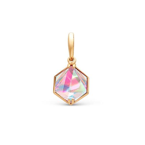 Подвеска декоративная GRANAT JEWELRY, красное золото 585 проба, вставка кварц (GRANAT JEWELRY, Россия) — от 1201.35 руб. в сети магазинов DIAMANTE забронировать в магазине Подвеска декоративная GRANAT JEWELRY, красное золото 585 проба, вставка кварц
