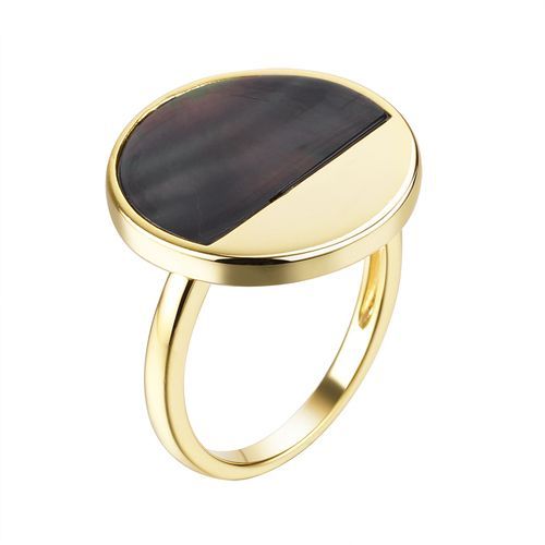 Кольцо декоративное Fresh Jewelry, желтое серебро 925 проба, вставка перламутр (Fresh Jewelry, Россия) — от 253.79 руб. в сети магазинов DIAMANTE забронировать в магазине Кольцо декоративное Fresh Jewelry, желтое серебро 925 проба, вставка перламутр (Fresh Jewelry, Россия)