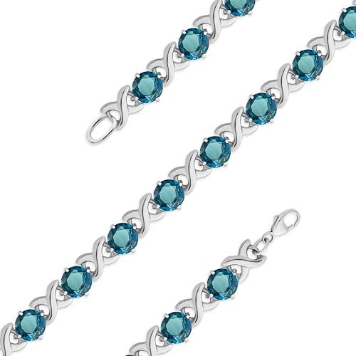 Браслет декоративный Efremov, серебро 925 проба, вставка топаз (Efremov, Россия) — от 483.44 руб. в сети магазинов DIAMANTE забронировать в магазине Браслет декоративный Efremov, серебро 925 проба, вставка топаз