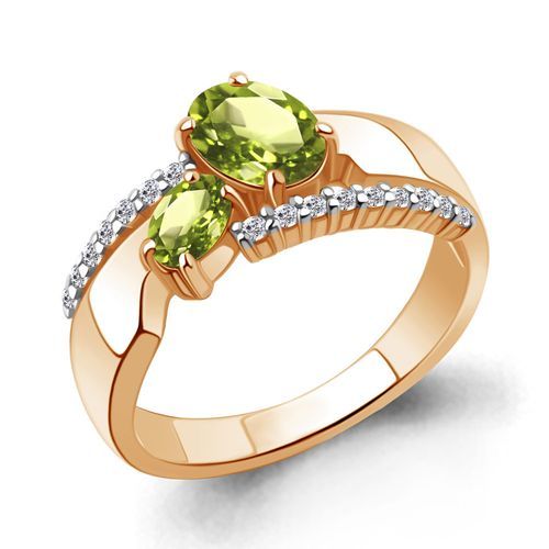 Кольцо декоративное Aquamarine, красное золото 585 проба, вставка фианит (Aquamarine, Россия) — от 2286.90 руб. в сети магазинов DIAMANTE забронировать в магазине Кольцо декоративное Aquamarine, красное золото 585 проба, вставка фианит (Aquamarine, Россия)