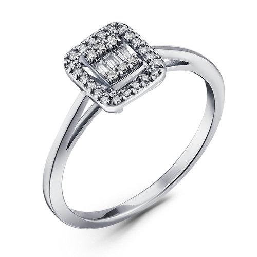 Кольцо декоративное Era Jewelry, белое золото 585 проба, вставка бриллиант (Era Jewelry, Россия) — от 3822.53 руб. в сети магазинов DIAMANTE забронировать в магазине Кольцо декоративное Era Jewelry, белое золото 585 проба, вставка бриллиант