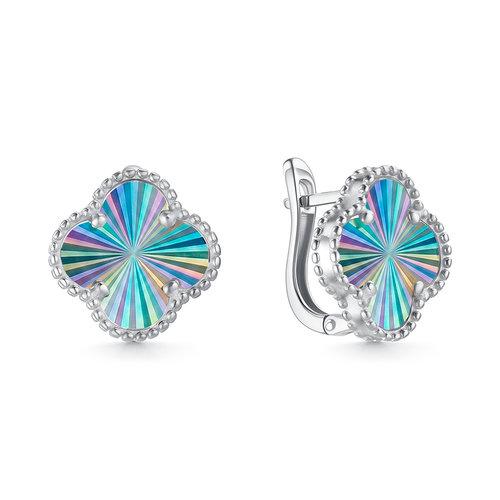 Серьги с английским замком CORONA Jewelry, белое серебро 925 проба (CORONA Jewelry, Россия) — от 246.24 руб. в сети магазинов DIAMANTE забронировать в магазине Серьги с английским замком CORONA Jewelry, белое серебро 925 проба