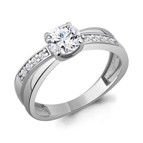 Кольцо помолвочное Aquamarine, серебро 925 проба, вставка фианит (Aquamarine, Россия) — от 125.76 руб. в сети магазинов DIAMANTE забронировать в магазине Кольцо помолвочное Aquamarine, серебро 925 проба, вставка фианит (Aquamarine, Россия)