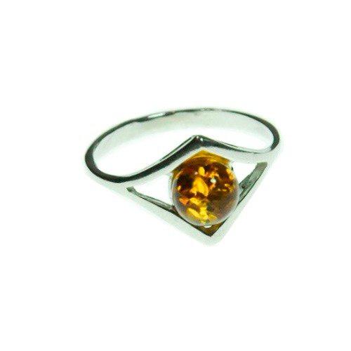 Кольцо декоративное, серебро 925 проба, вставка янтарь (Россия) — от 206.49 руб. в сети магазинов DIAMANTE забронировать в магазине Кольцо декоративное, серебро 925 проба, вставка янтарь