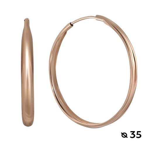 Серьги Конго, красное золото 585 проба (Беларусь) — от 1854.43 руб. в сети магазинов DIAMANTE забронировать в магазине Серьги Конго, красное золото 585 проба (Беларусь)