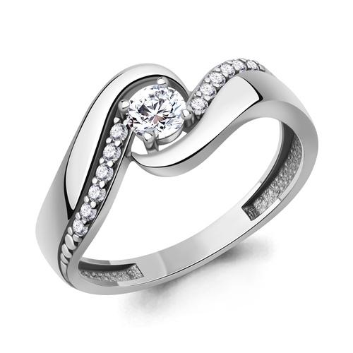 Кольцо декоративное Aquamarine, серебро 925 проба, вставка фианит (Aquamarine, Россия) — от 98.30 руб. в сети магазинов DIAMANTE забронировать в магазине Кольцо декоративное Aquamarine, серебро 925 проба, вставка фианит (Aquamarine, Россия)