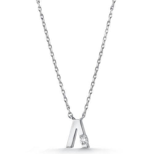 Колье Brilliant Style, белое золото 585 проба, вставка бриллиант (Brilliant Style, Россия) — от 2240.65 руб. в сети магазинов DIAMANTE забронировать в магазине Колье Brilliant Style, белое золото 585 проба, вставка бриллиант