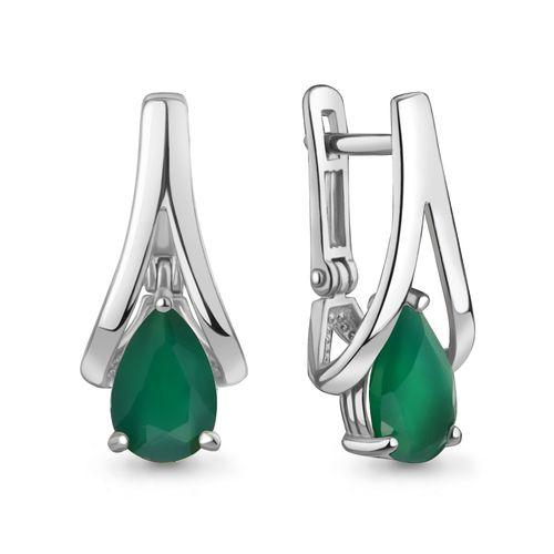Серьги с английским замком Aquamarine, серебро 925 проба, вставка агат (Aquamarine, Россия) — от 173.29 руб. в сети магазинов DIAMANTE забронировать в магазине Серьги с английским замком Aquamarine, серебро 925 проба, вставка агат (Aquamarine, Россия)