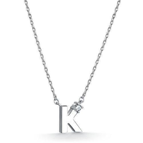 Колье Brilliant Style, белое золото 585 проба, вставка бриллиант (Brilliant Style, Россия) — от 3183.38 руб. в сети магазинов DIAMANTE забронировать в магазине Колье Brilliant Style, белое золото 585 проба, вставка бриллиант