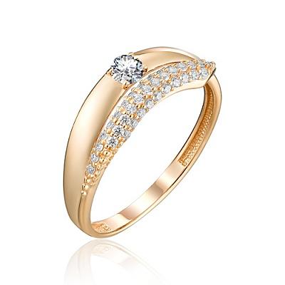 Кольцо декоративное TALANT, красное золото 585 проба, вставка фианит (TALANT, Россия) — от 785.43 руб. в сети магазинов DIAMANTE забронировать в магазине Кольцо декоративное TALANT, красное золото 585 проба, вставка фианит (TALANT, Россия)