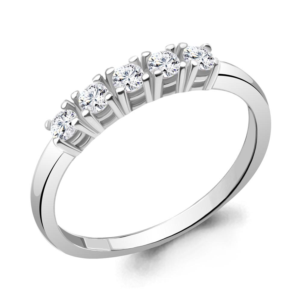 Кольцо декоративное Aquamarine, серебро 925 проба, вставка фианит (Aquamarine, Россия) — от 135.24 руб. в сети магазинов DIAMANTE забронировать в магазине Кольцо декоративное Aquamarine, серебро 925 проба, вставка фианит