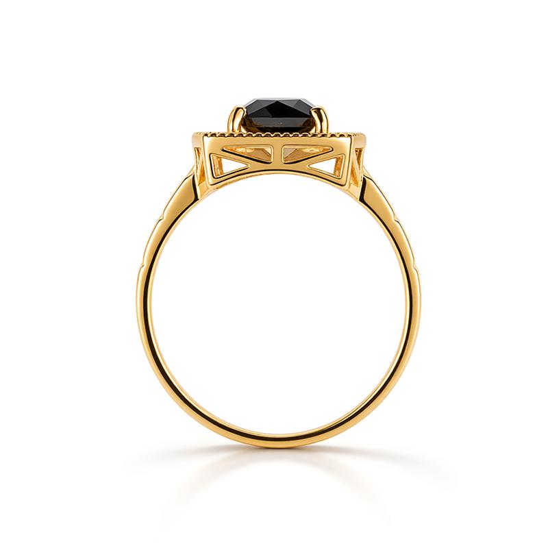 Кольцо декоративное GRANAT JEWELRY, красное золото 585 проба, вставка раухтопаз (GRANAT JEWELRY, Россия) — от 1598.60 руб. в сети магазинов DIAMANTE забронировать в магазине Кольцо декоративное GRANAT JEWELRY, красное золото 585 проба, вставка раухтопаз (GRANAT JEWELRY, Россия)
