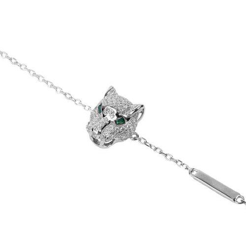 Браслет декоративный, серебро 925 проба, вставка фианит (Турция) — от 162.00 руб. в сети магазинов DIAMANTE забронировать в магазине Браслет декоративный, серебро 925 проба, вставка фианит