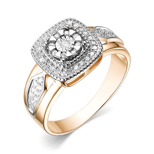 Кольцо декоративное Bellissima, красное золото 585 проба, вставка бриллиант (Bellissima, Россия) — от 3966.55 руб. в сети магазинов DIAMANTE забронировать в магазине Кольцо декоративное Bellissima, красное золото 585 проба, вставка бриллиант (Bellissima, Россия)