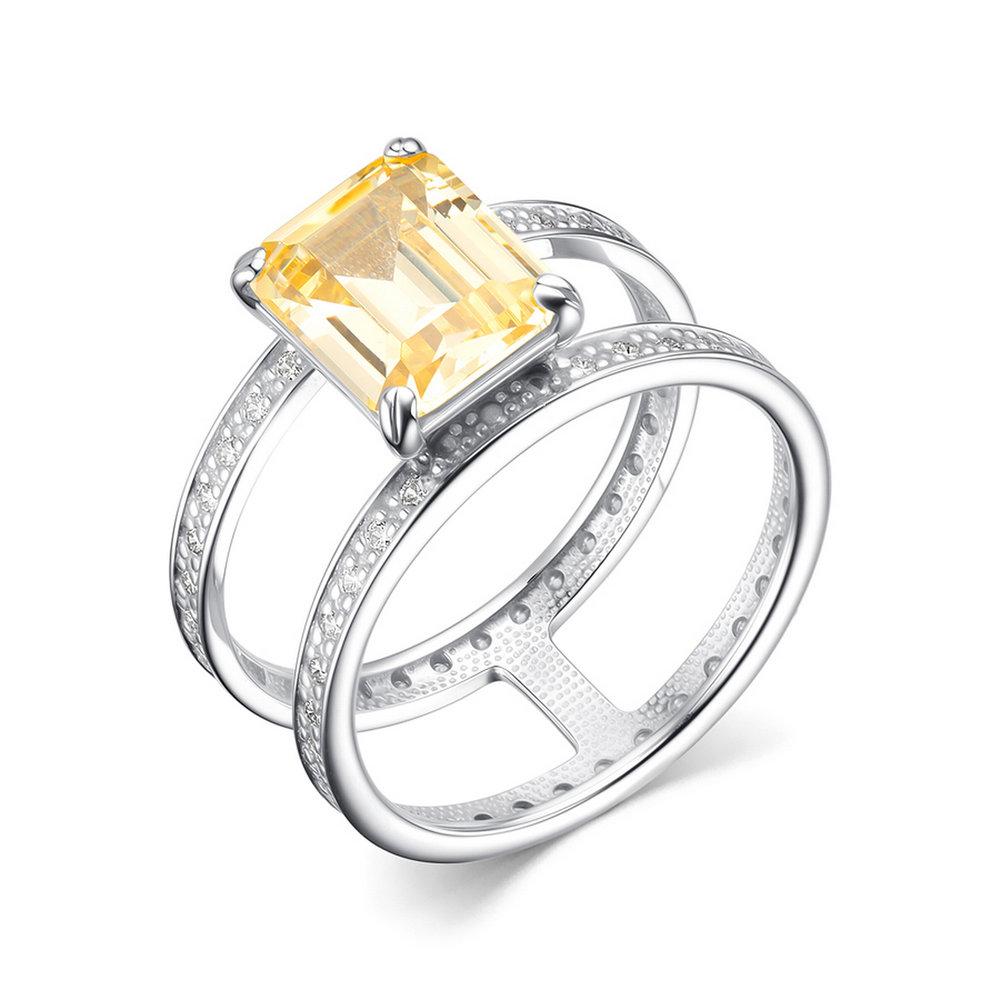 Кольцо декоративное, серебро 925 проба, вставка фианит (Россия) — от 364.66 руб. в сети магазинов DIAMANTE забронировать в магазине Кольцо декоративное, серебро 925 проба, вставка фианит (Россия)