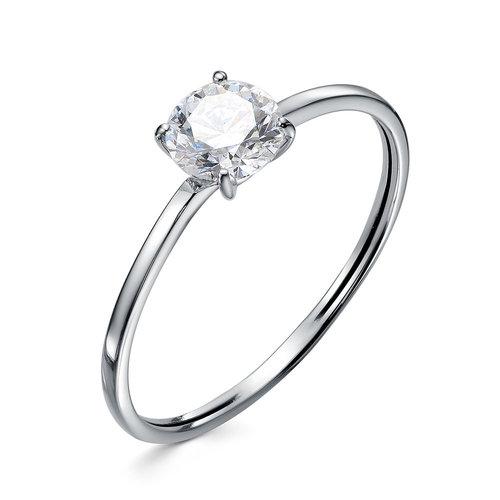 Кольцо помолвочное, серебро 925 проба, вставка фианит (Россия) — от 48.24 руб. в сети магазинов DIAMANTE забронировать в магазине Кольцо помолвочное, серебро 925 проба, вставка фианит