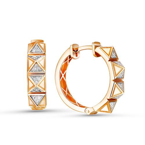 Серьги с английским замком Era Jewellery, красное золото 585 проба, вставка бриллиант (Era Jewellery, Россия) — от 5704.56 руб. в сети магазинов DIAMANTE забронировать в магазине Серьги с английским замком Era Jewellery, красное золото 585 проба, вставка бриллиант (Era Jewellery, Россия)
