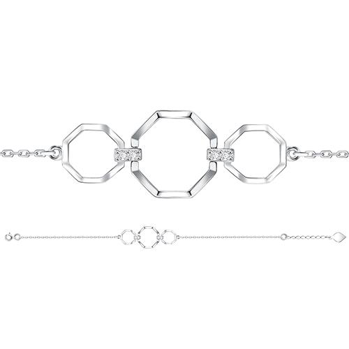 Браслет декоративный BIRYUZA, серебро 925 проба, вставка цирконий (BIRYUZA, Россия) — от 99.72 руб. в сети магазинов DIAMANTE забронировать в магазине Браслет декоративный BIRYUZA, серебро 925 проба, вставка цирконий