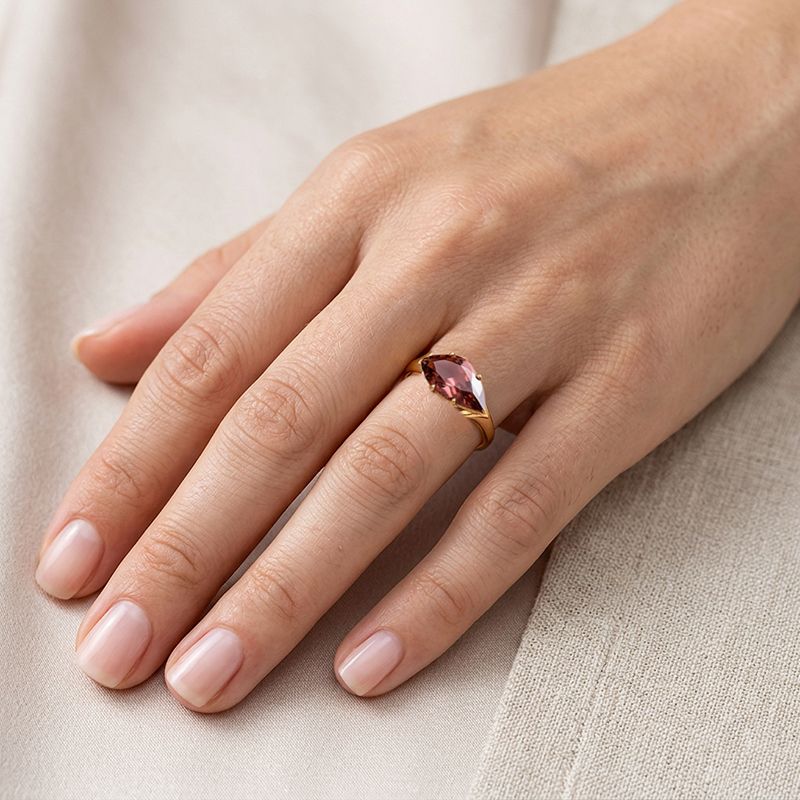 Кольцо декоративное GRANAT JEWELRY, красное золото 585 проба, вставка раухтопаз (GRANAT JEWELRY, Россия) — от 1164.81 руб. в сети магазинов DIAMANTE забронировать в магазине Кольцо декоративное GRANAT JEWELRY, красное золото 585 проба, вставка раухтопаз (GRANAT JEWELRY, Россия)