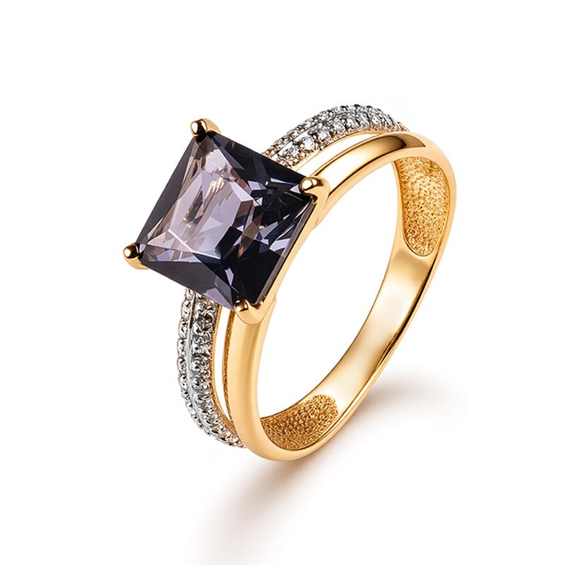 Кольцо декоративное GRANAT JEWELRY, красное золото 585 проба, вставка фианит (GRANAT JEWELRY, Россия) — от 1496.83 руб. в сети магазинов DIAMANTE забронировать в магазине Кольцо декоративное GRANAT JEWELRY, красное золото 585 проба, вставка фианит (GRANAT JEWELRY, Россия)