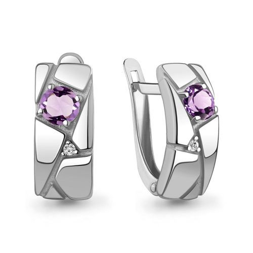 Серьги с английским замком Aquamarine, серебро 925 проба, вставка фианит (Aquamarine, Россия) — от 161.44 руб. в сети магазинов DIAMANTE забронировать в магазине Серьги с английским замком Aquamarine, серебро 925 проба, вставка фианит (Aquamarine, Россия)