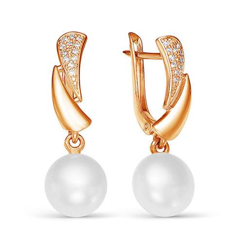 Серьги длинные 7 Карат, красное золото 585 проба, вставка фианит (7 Карат, Беларусь) — от 3939.60 руб. в сети магазинов DIAMANTE забронировать в магазине Серьги длинные 7 Карат, красное золото 585 проба, вставка фианит