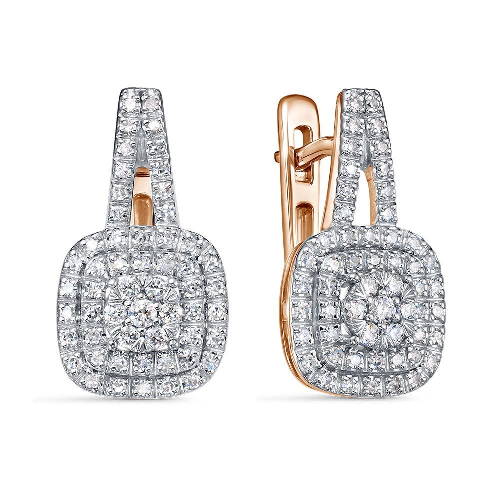 Серьги с английским замком RoseGrace, красное золото 585 проба (RoseGrace, Россия) — от 5701.24 руб. в сети магазинов DIAMANTE забронировать в магазине Серьги с английским замком RoseGrace, красное золото 585 проба (RoseGrace, Россия)