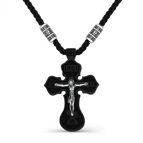 Колье-шнурок Orthodox, серебро 925 проба, вставка текстиль (Orthodox, Россия) — от 287.52 руб. в сети магазинов DIAMANTE забронировать в магазине Колье-шнурок Orthodox, серебро 925 проба, вставка текстиль (Orthodox, Россия)