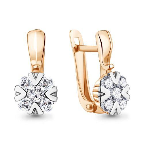 Серьги с английским замком Aquamarine, серебро 925 проба, вставка фианит (Aquamarine, Россия) — от 109.45 руб. в сети магазинов DIAMANTE забронировать в магазине Серьги с английским замком Aquamarine, серебро 925 проба, вставка фианит (Aquamarine, Россия)
