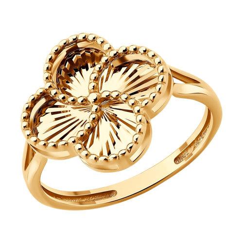 Кольцо декоративное, красное золото 585 проба (Россия) — от 1492.05 руб. в сети магазинов DIAMANTE забронировать в магазине Кольцо декоративное, красное золото 585 проба