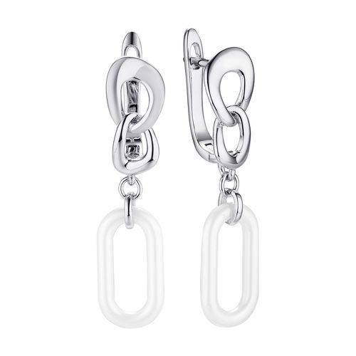 Серьги длинные Fresh Jewelry, серебро 925 проба, вставка керамика (Fresh Jewelry, Россия) — от 256.27 руб. в сети магазинов DIAMANTE забронировать в магазине Серьги длинные Fresh Jewelry, серебро 925 проба, вставка керамика (Fresh Jewelry, Россия)
