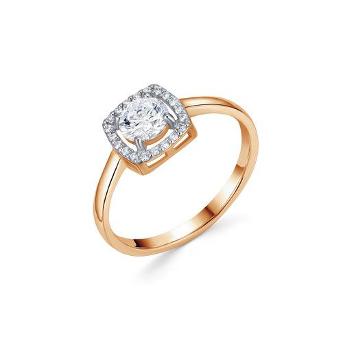 Кольцо помолвочное BUBLIK JEWELRY, красное золото 585 проба, вставка бриллиант (BUBLIK JEWELRY, Россия) — от 4095.83 руб. в сети магазинов DIAMANTE забронировать в магазине Кольцо помолвочное BUBLIK JEWELRY, красное золото 585 проба, вставка бриллиант (BUBLIK JEWELRY, Россия)