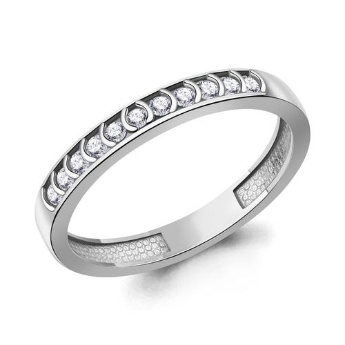 Кольцо декоративное Aquamarine, серебро 925 проба, вставка фианит (Aquamarine, Россия) — от 194.88 руб. в сети магазинов DIAMANTE забронировать в магазине Кольцо декоративное Aquamarine, серебро 925 проба, вставка фианит