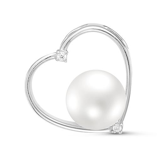 Подвеска декоративная Zlato, серебро 925 проба, вставка фианит/жемчуг (Zlato, Россия) — от 118.88 руб. в сети магазинов DIAMANTE забронировать в магазине Подвеска декоративная Zlato, серебро 925 проба, вставка фианит/жемчуг