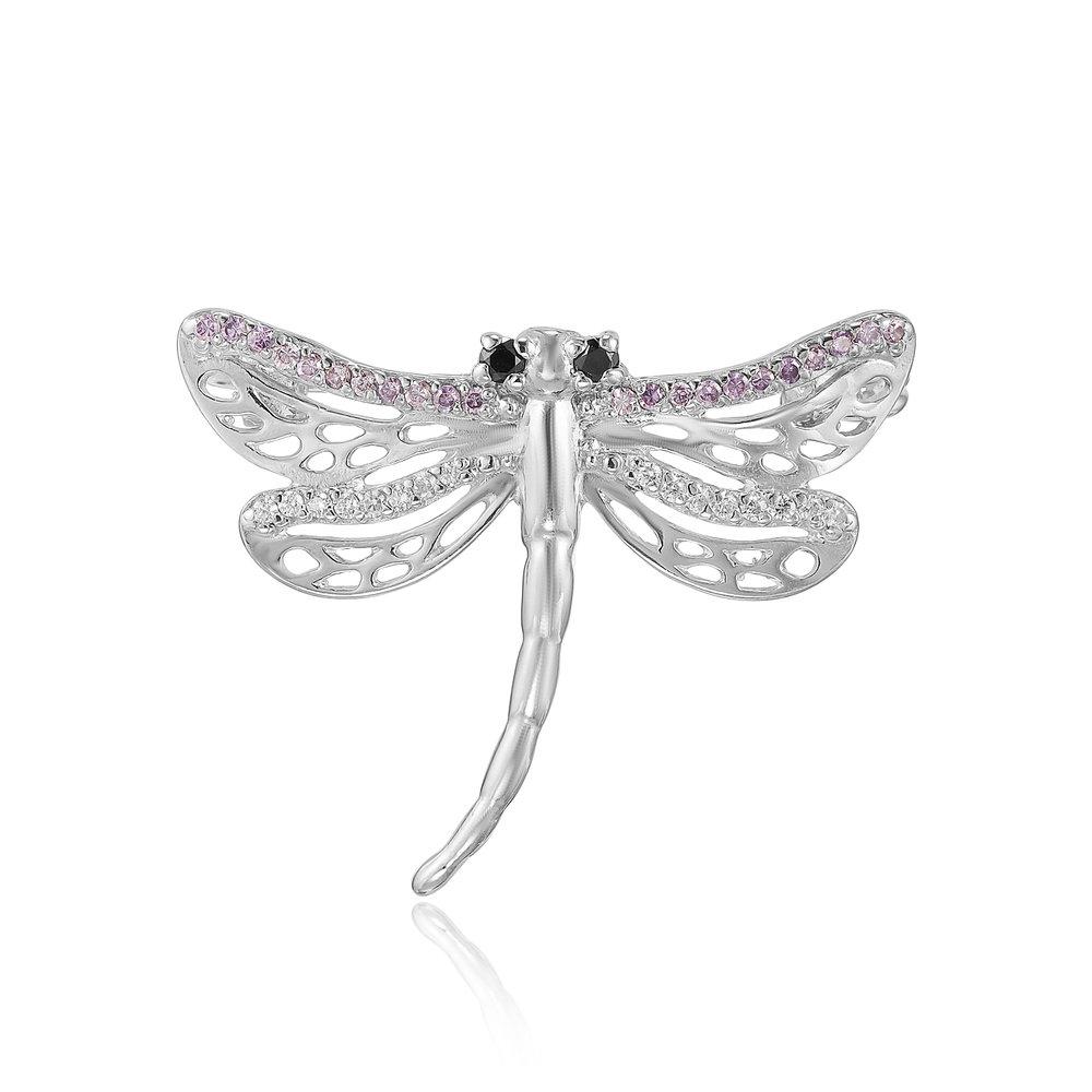 Брошь, серебро 925 проба (Россия) — от 165.35 руб. в сети магазинов DIAMANTE забронировать в магазине Брошь, серебро 925 проба