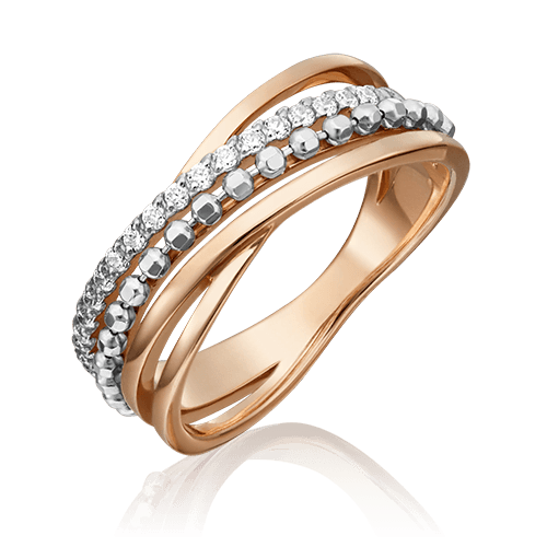 Кольцо декоративное Platina Jewelry, красное золото 585 проба, вставка фианит (Platina Jewelry, Россия) — от 1975.40 руб. в сети магазинов DIAMANTE забронировать в магазине Кольцо декоративное Platina Jewelry, красное золото 585 проба, вставка фианит (Platina Jewelry, Россия)