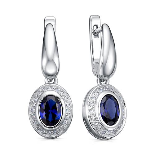 Серьги длинные KABAROVSKY, серебро 925 проба, вставка фианит/корунд (KABAROVSKY, Россия) — от 257.76 руб. в сети магазинов DIAMANTE забронировать в магазине Серьги длинные KABAROVSKY, серебро 925 проба, вставка фианит/корунд