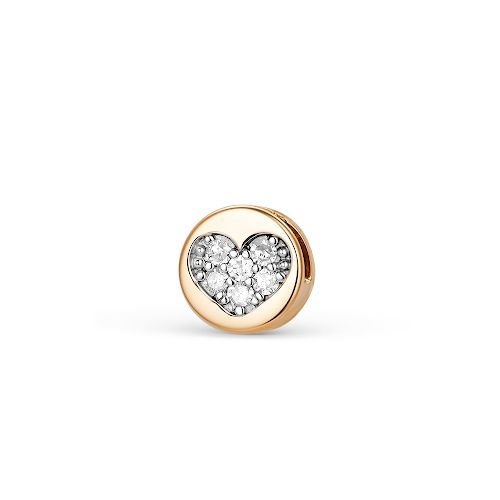 Подвеска шарм LUCKY DIAMOND, красное золото 585 проба, вставка бриллиант (LUCKY DIAMOND, Россия) — от 1378.93 руб. в сети магазинов DIAMANTE забронировать в магазине Подвеска шарм LUCKY DIAMOND, красное золото 585 проба, вставка бриллиант (LUCKY DIAMOND, Россия)