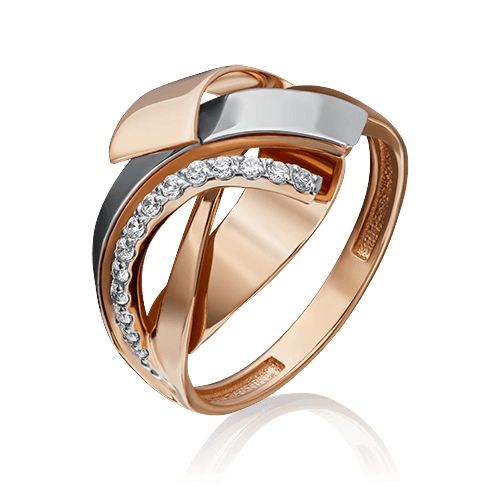 Кольцо декоративное Platina Jewelry, красное золото 585 проба, вставка фианит (Platina Jewelry, Россия) — от 2461.85 руб. в сети магазинов DIAMANTE забронировать в магазине Кольцо декоративное Platina Jewelry, красное золото 585 проба, вставка фианит (Platina Jewelry, Россия)