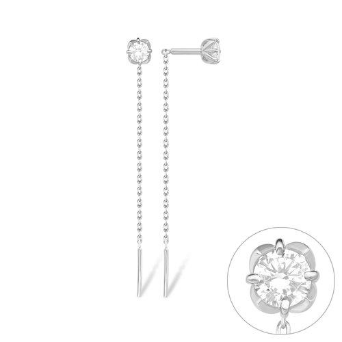 Серьги 12100113894-501 (Efremov, Россия) — от 82.80 руб. в сети магазинов DIAMANTE забронировать в магазине Серьги 12100113894-501