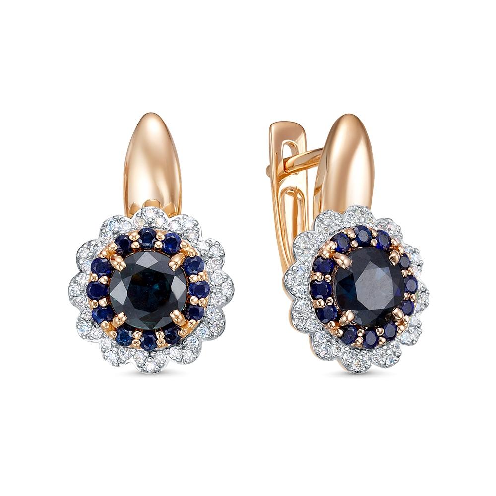 Серьги с английским замком Era Jewellery, красное золото 585 проба, вставка бриллиант (Era Jewellery, Россия) — от 10850.33 руб. в сети магазинов DIAMANTE забронировать в магазине Серьги с английским замком Era Jewellery, красное золото 585 проба, вставка бриллиант