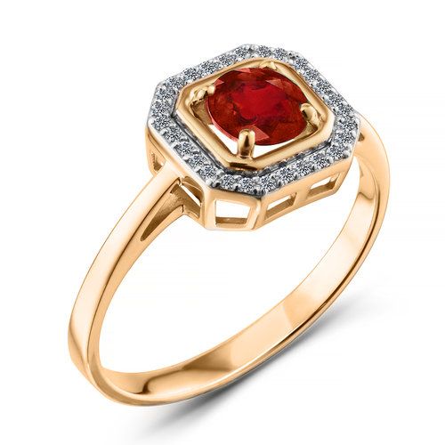 Кольцо декоративное Era Jewellery, красное золото 585 проба, вставка рубин (Era Jewellery, Россия) — от 4176.75 руб. в сети магазинов DIAMANTE забронировать в магазине Кольцо декоративное Era Jewellery, красное золото 585 проба, вставка рубин (Era Jewellery, Россия)