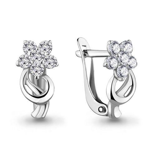 Серьги длинные Aquamarine, серебро 925 проба, вставка фианит (Aquamarine, Россия) — от 91.06 руб. в сети магазинов DIAMANTE забронировать в магазине Серьги длинные Aquamarine, серебро 925 проба, вставка фианит (Aquamarine, Россия)