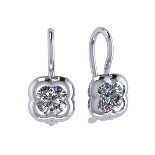 Серьги детские BUBLIK JEWELRY, серебро 925 проба, вставка фианит (BUBLIK JEWELRY, Россия) — от 69.12 руб. в сети магазинов DIAMANTE забронировать в магазине Серьги детские BUBLIK JEWELRY, серебро 925 проба, вставка фианит