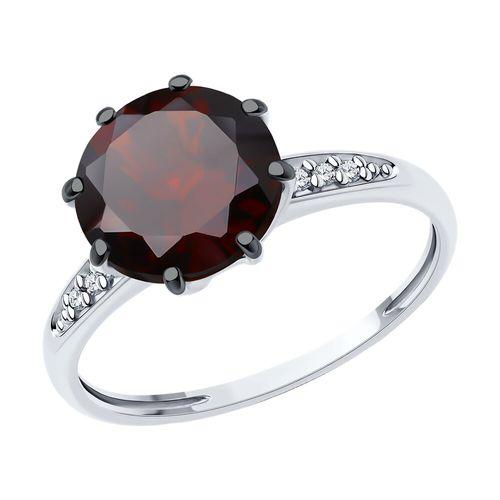 Кольцо декоративное Diamant, серебро 925 проба, вставка фианит/гранат (Diamant, Россия) — от 175.89 руб. в сети магазинов DIAMANTE забронировать в магазине Кольцо декоративное Diamant, серебро 925 проба, вставка фианит/гранат (Diamant, Россия)