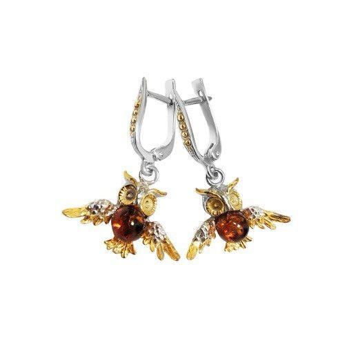 Серьги длинные, серебро 925 проба, вставка янтарь (Россия) — от 577.04 руб. в сети магазинов DIAMANTE забронировать в магазине Серьги длинные, серебро 925 проба, вставка янтарь