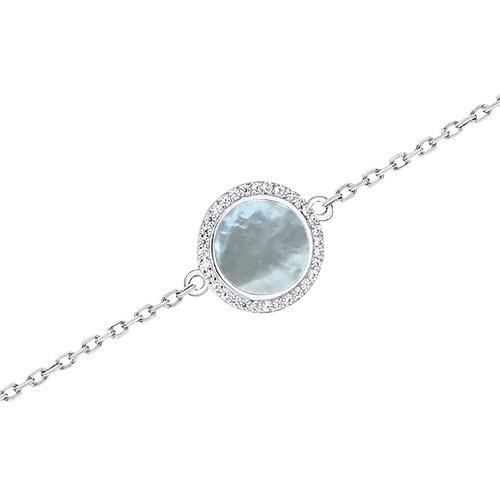 Браслет декоративный, серебро 925 проба, вставка перламутр (Турция) — от 118.80 руб. в сети магазинов DIAMANTE забронировать в магазине Браслет декоративный, серебро 925 проба, вставка перламутр