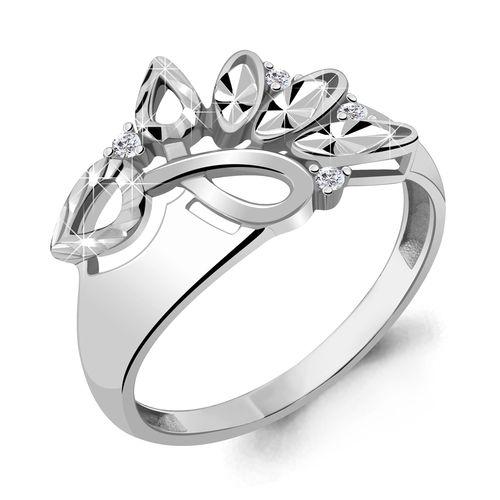 Кольцо декоративное Aquamarine, серебро 925 проба, вставка фианит (Aquamarine, Россия) — от 91.24 руб. в сети магазинов DIAMANTE забронировать в магазине Кольцо декоративное Aquamarine, серебро 925 проба, вставка фианит (Aquamarine, Россия)