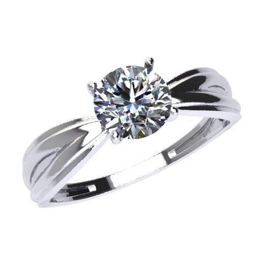 Кольцо помолвочное, серебро 925 проба, вставка фианит (Россия) — от 74.35 руб. в сети магазинов DIAMANTE забронировать в магазине Кольцо помолвочное, серебро 925 проба, вставка фианит