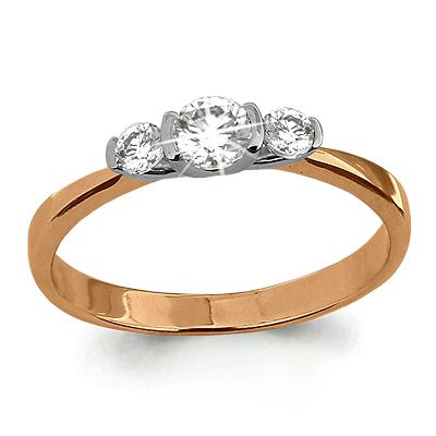 Кольцо декоративное Aquamarine, красное золото 585 проба, вставка фианит (Aquamarine, Россия) — от 938.00 руб. в сети магазинов DIAMANTE забронировать в магазине Кольцо декоративное Aquamarine, красное золото 585 проба, вставка фианит (Aquamarine, Россия)